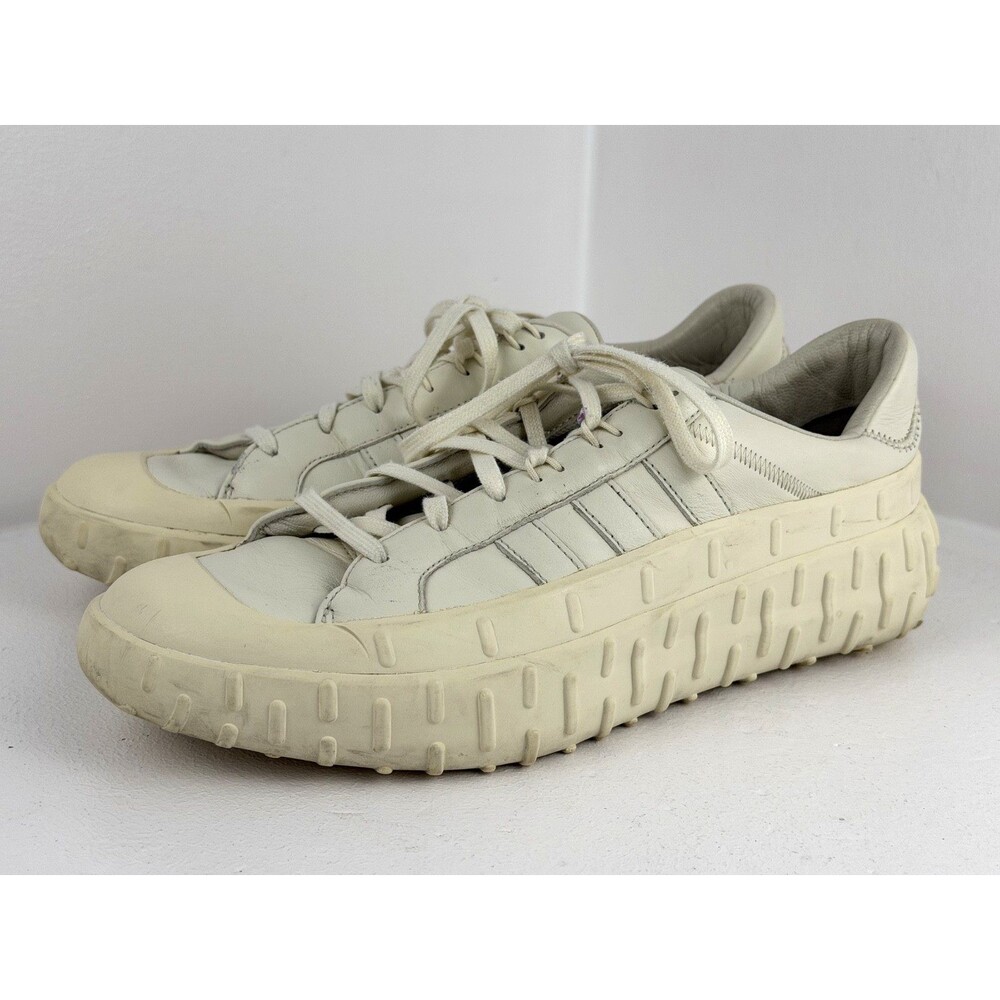 adidas Y-3 Yohji Yamamoto Chunky Platform Sneakers Cream Mens 10.5
